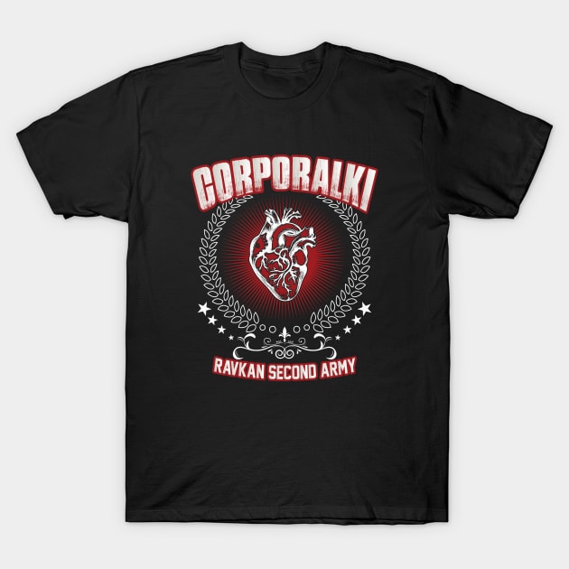 CORPORALKI - Grisha - Ravkan Second Army T-Shirt by WrittenWordNerd